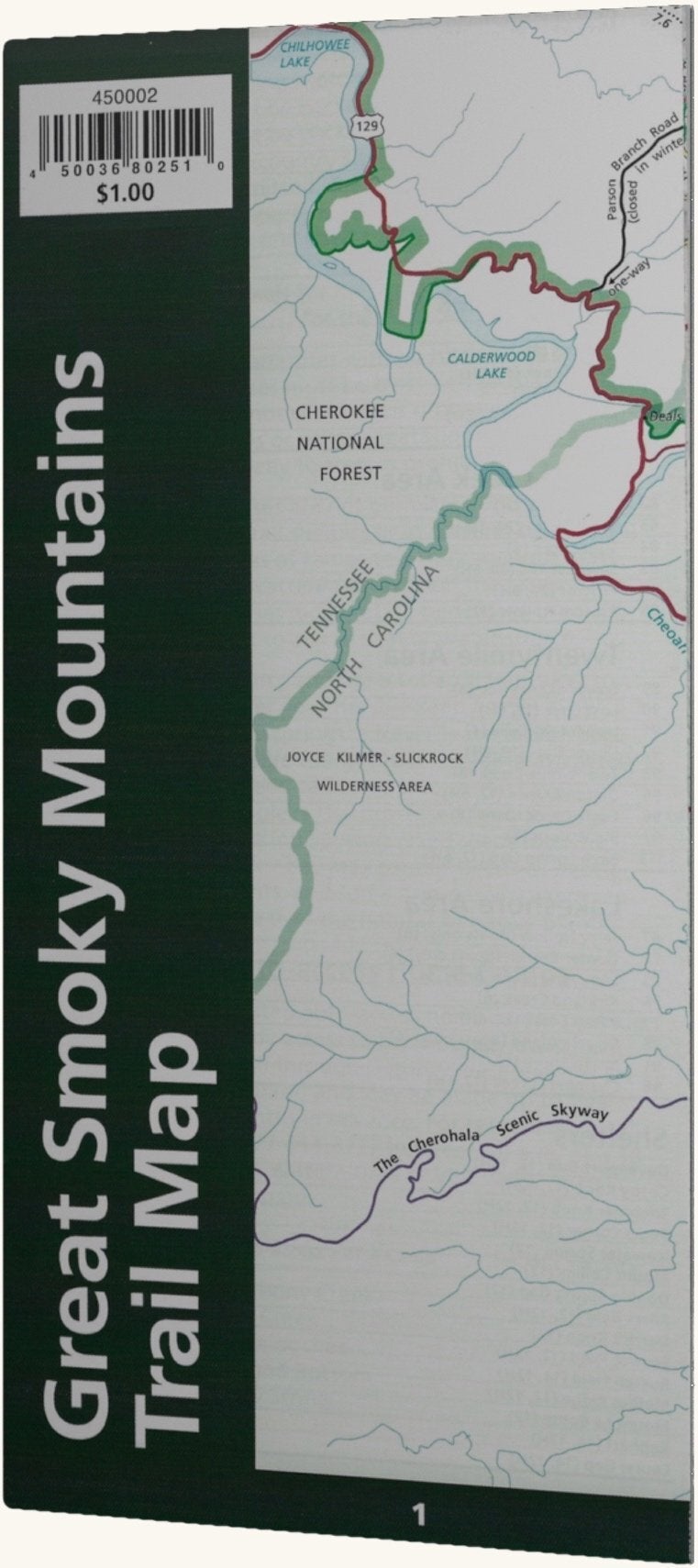 Great Smoky Mountains Trail Map | The Day Hiker